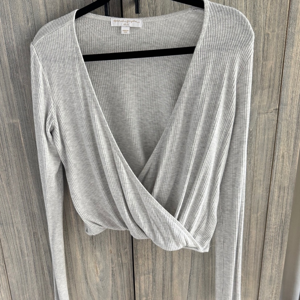 Spiritual Gangster long sleeve ribbed cover up